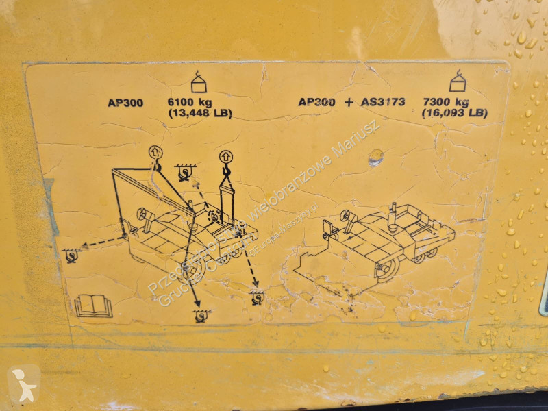 أشغال طرقية Caterpillar AP300 / 1 OWNER /...