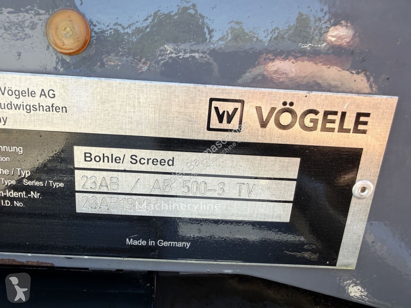 أشغال طرقية Vögele Super 1803-3i