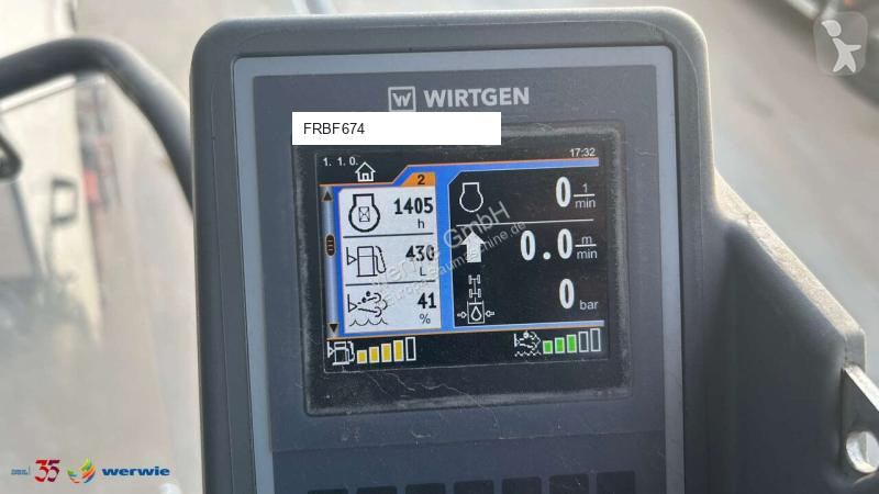 Vägarbeten Wirtgen W100CFi