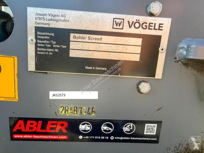 Дорожно-строительная техника Vögele Super 800-3i