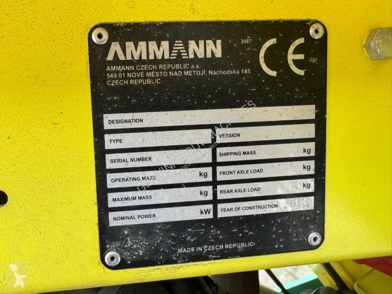 Vejarbejde Ammann AFW 150-2