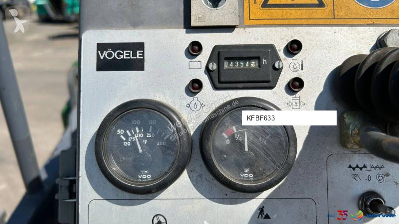 Cestné staviteľstvo Vögele Super 800