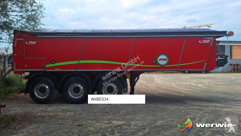 Semitrailer Fliegl ASS 372 MEGA