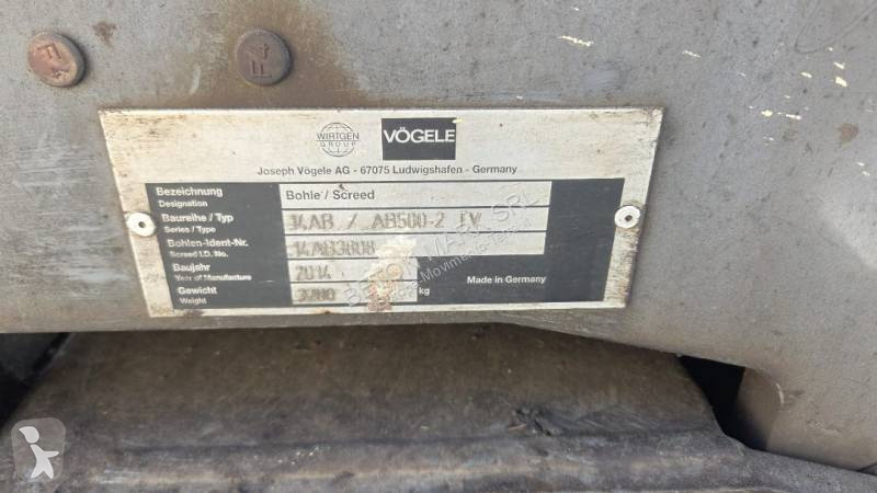 أشغال طرقية Vögele S 1603-2