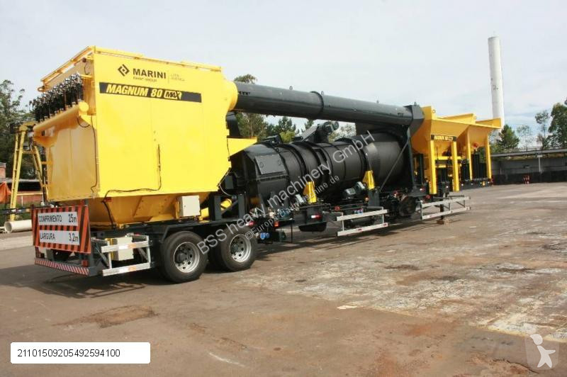 أشغال طرقية Marini Magnum 80 * mobile asphalt...