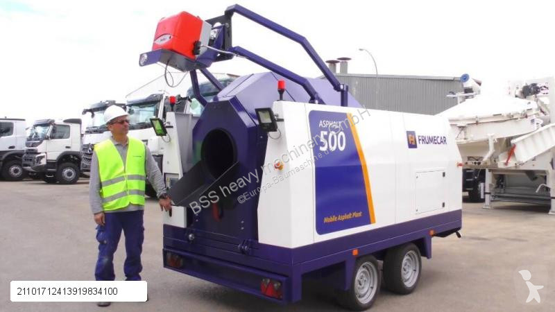 Obras de carretera FRUMECAR Asphalt Recycler 500