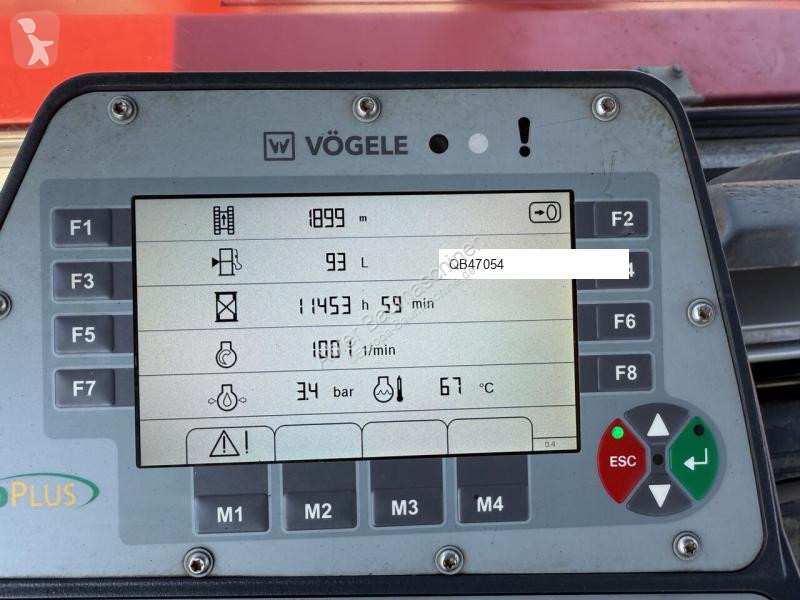 أشغال طرقية Vögele Super 1800-2