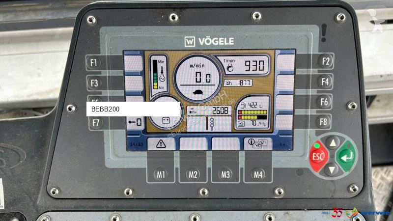 Cestné staviteľstvo Vögele MT 3000-3i Offset...