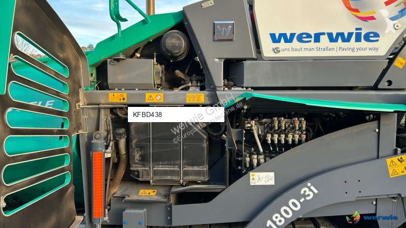 Vejarbejde Vögele SUPER 1800-3i / AB600-3TP2