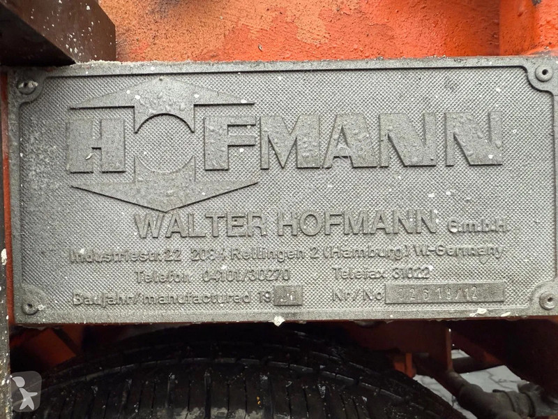 Дорожно-строительная техника Hoffmann H26-1
