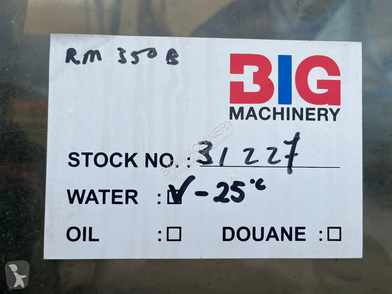 Wegenbouw Caterpillar RM350