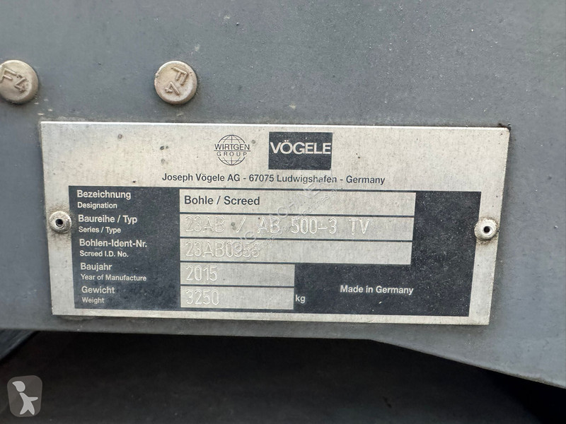 Cestné staviteľstvo Vögele Super 1800-3i