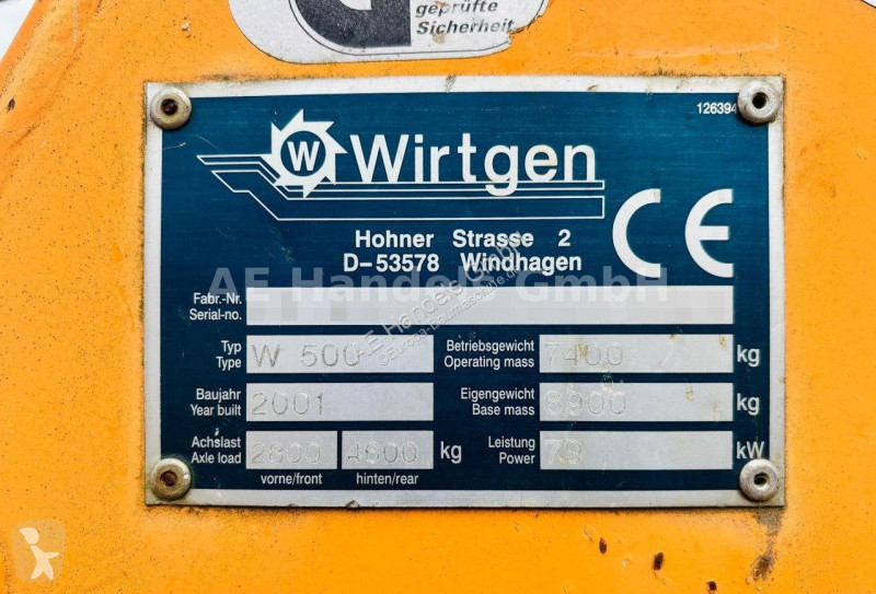 Lavori stradali Wirtgen