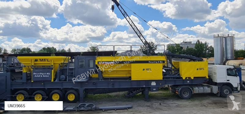 أشغال طرقية  Mobilna wytwórnia do mieszanek na...