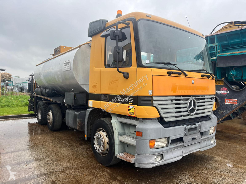 Cestné staviteľstvo Mercedes Actros 2535 with...