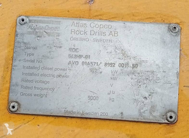 Vejarbejde Atlas Copco 542 HP-01