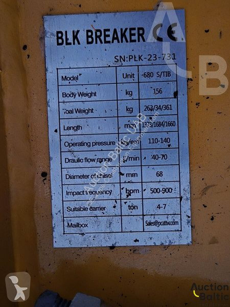 Lavori stradali  Breaker 680 S/TIB