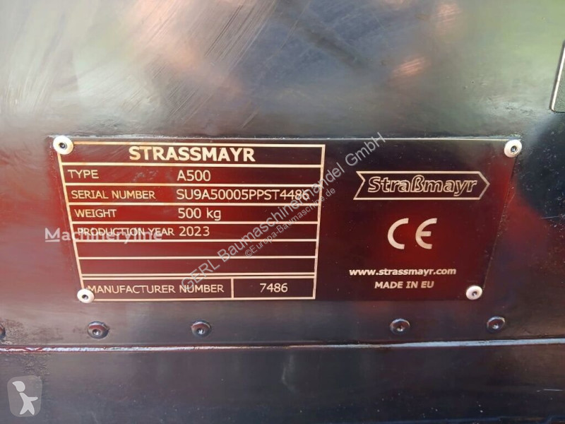 Vägarbeten Strassmayr A500