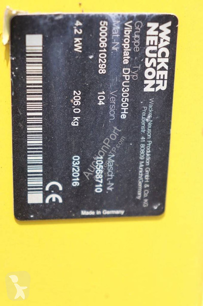 Echipamente pentru lucrari rutiere  DPU3050