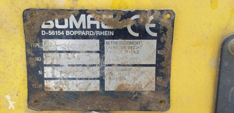 Wegenbouw  Stabilizator gruntu BOMAG MPH 122-2