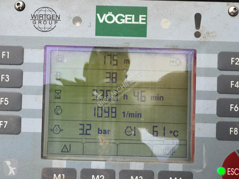 Wegenbouw Vögele Super 1300-2 incl. 2 x 40cm...