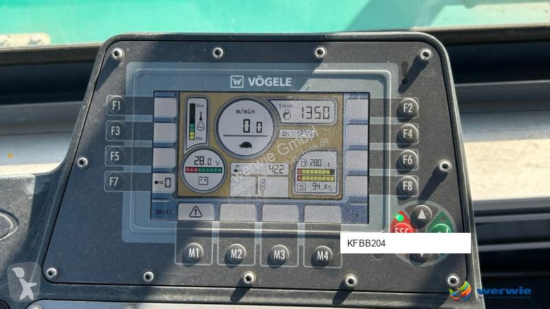 Silniční práce Vögele SUPER 1800-3i / AB500-3TV