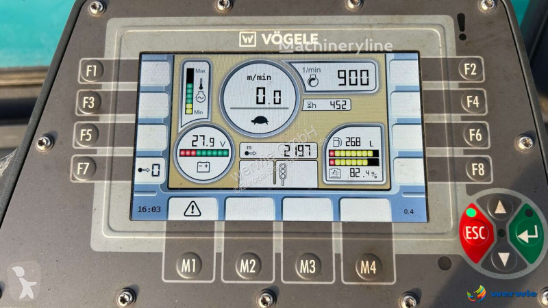 Vejarbejde Vögele SUPER 1800-3i / AB600-3TP2