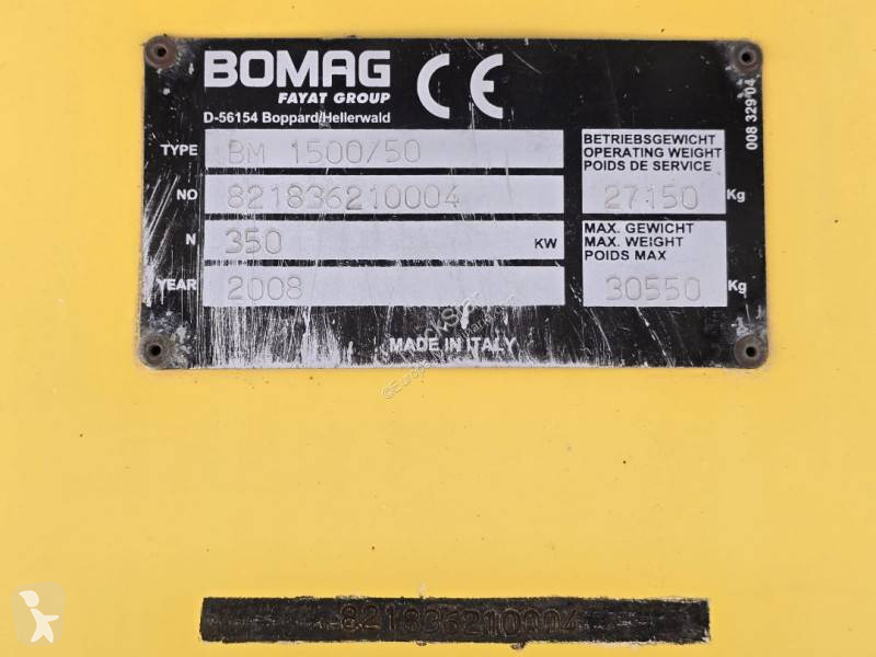 Silniční práce Bomag Top condition - all...
