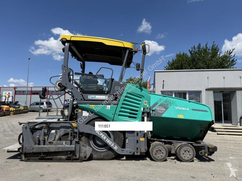 Obras de carretera Vögele Super 1803-3i
