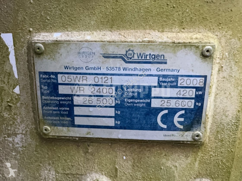 Vejarbejde Wirtgen Wr 2400
