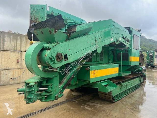 Obras públicas rodoviárias Vermeer T658