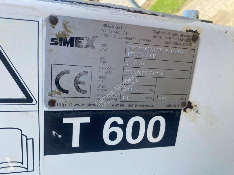 Vejarbejde Simex T600 NVT
