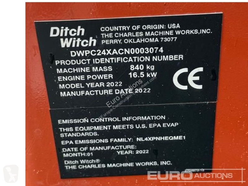 Echipamente pentru lucrari rutiere Ditch-witch...