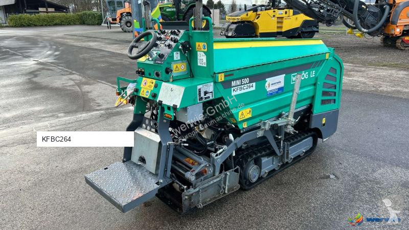 Vejarbejde Vögele MINI 500