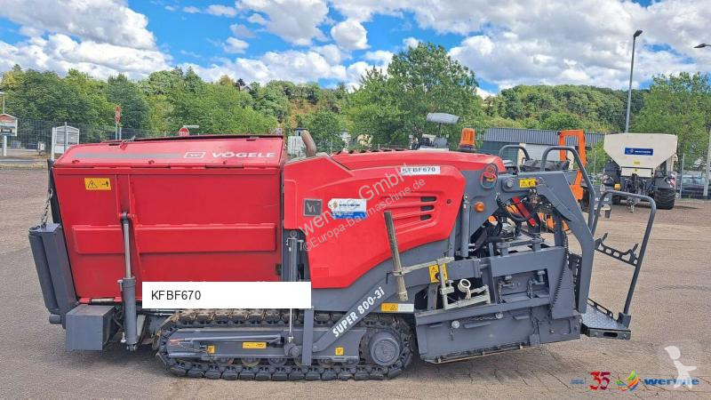 Cestné staviteľstvo Vögele SUPER 800-3i /...