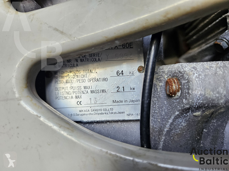أشغال طرقية Mikasa MTX-60E