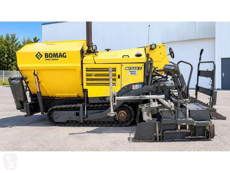 Vägarbeten Bomag