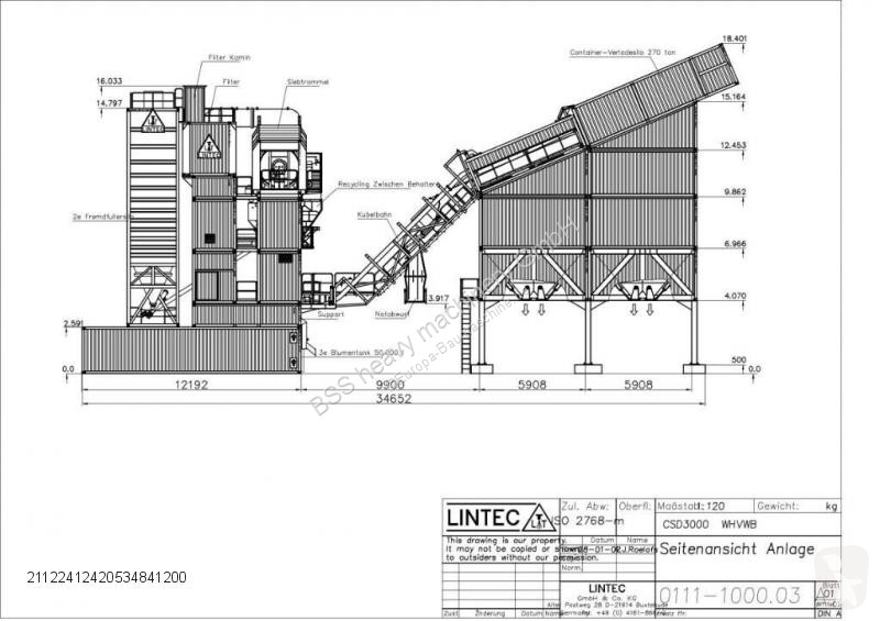Lavori stradali Lintec CSD 3000 ASPHALT...