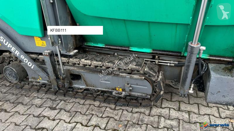 Cestné staviteľstvo Vögele SUPER 800i