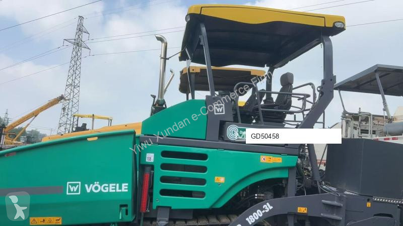 أشغال طرقية Vögele Super 1800-3L