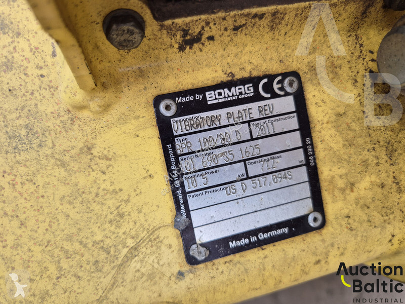 Дорожний коток Bomag BPR 100/80 D