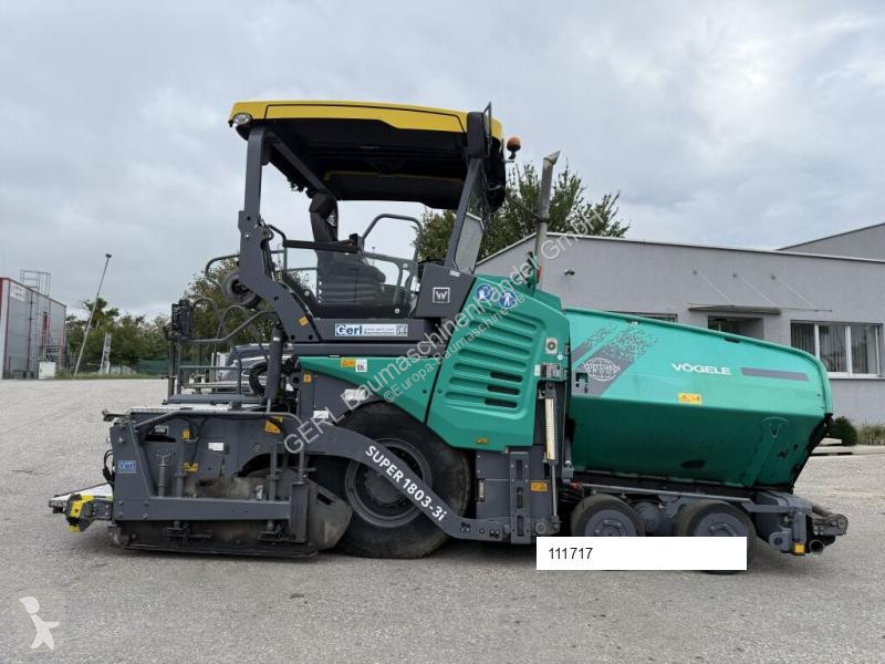 Obras de carretera Vögele Super 1803-3i