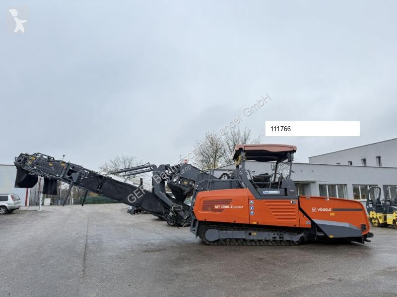 Vägarbeten Vögele MT 3000-2i Offset