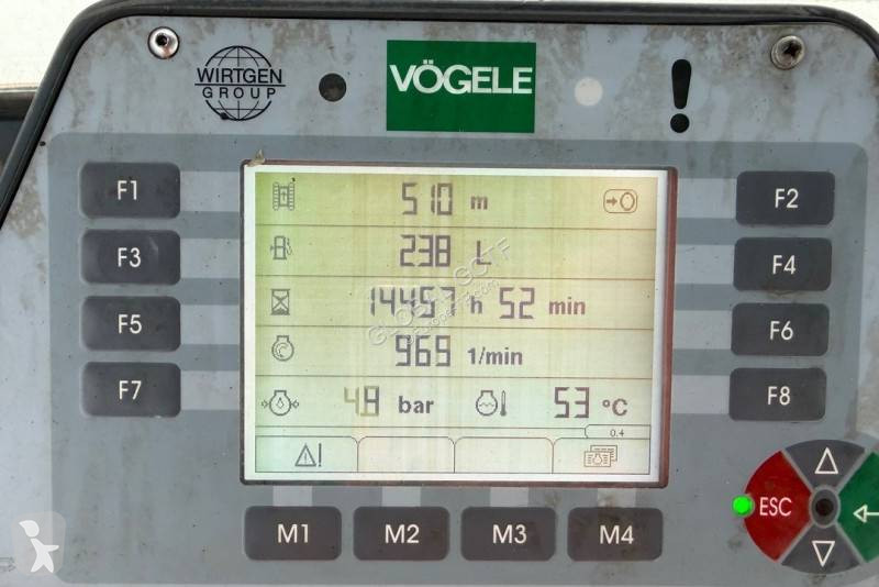 Cestné staviteľstvo Vögele Super 2100-2 AB 500-2TV