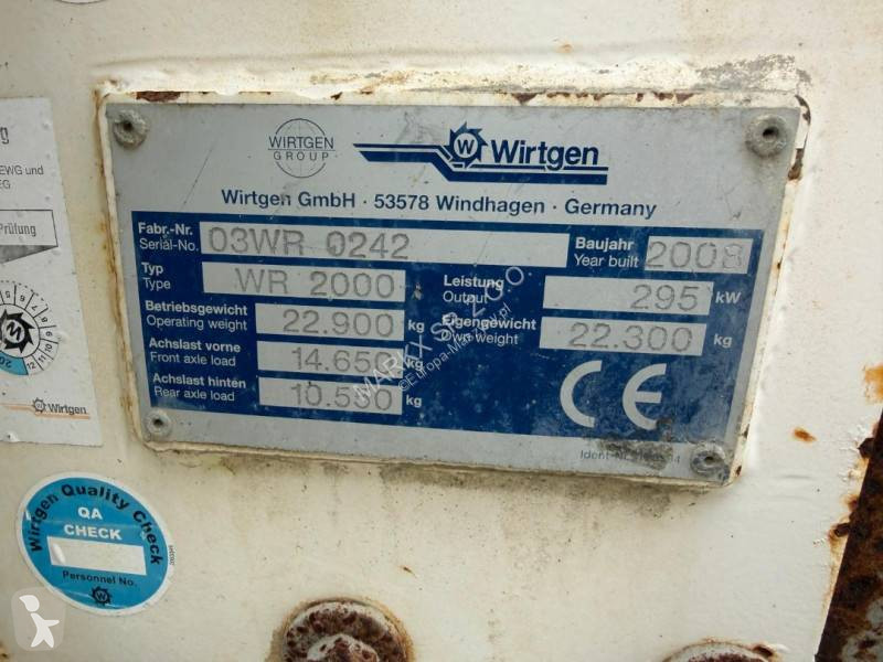 Дорожні роботи Wirtgen 03WR 0242
