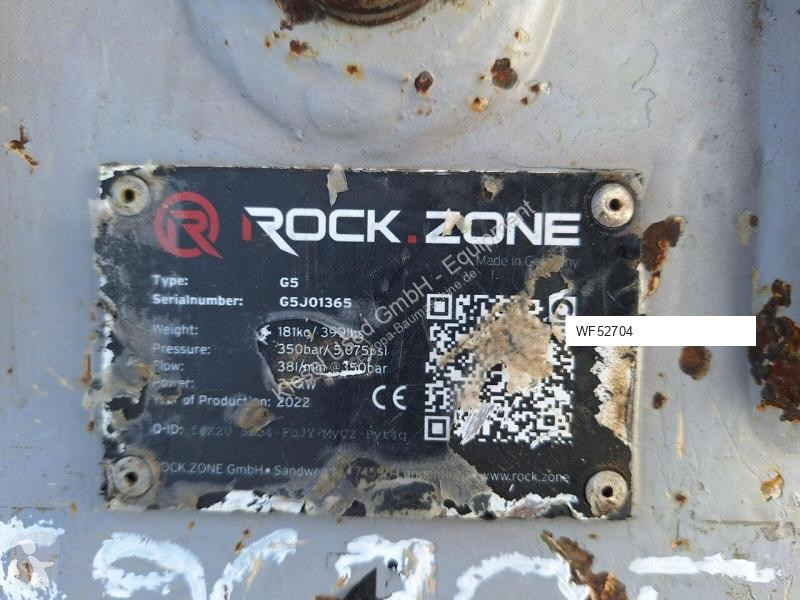 Travaux routiers Rockwheel Anbaufräse G5