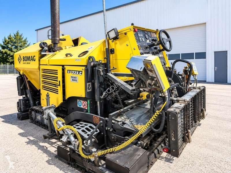 Vägarbeten Bomag