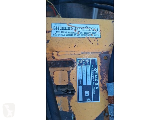 Vägarbeten Gyrax RF1800
