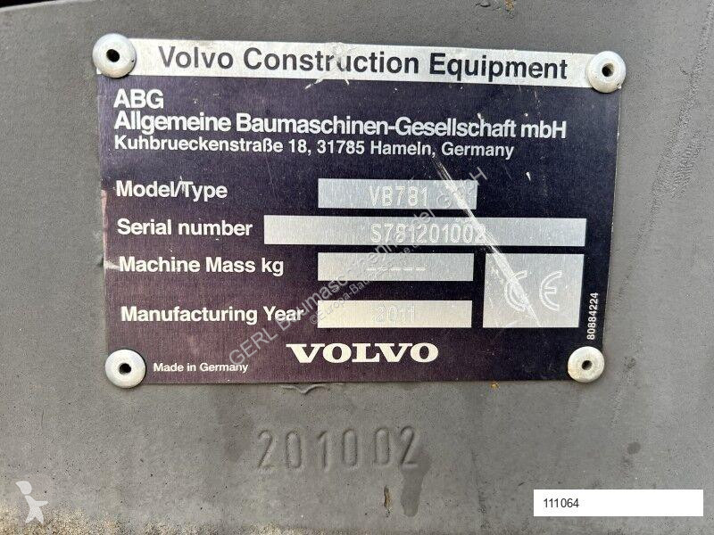 Vägarbeten Volvo 6870