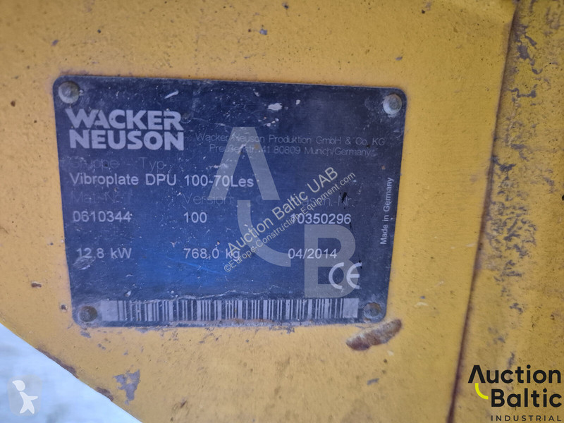 Silniční práce Wacker Neuson DPU100-70LES